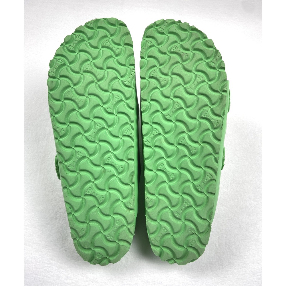 Birkenstock Arizona EVA Sandals Lime Green Waterproof Slides Size 6M & 8W - Picture 7 of 7